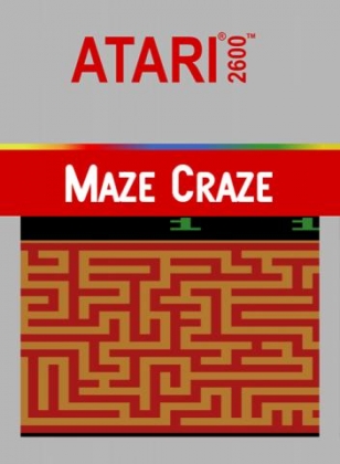 MAZE CRAZE : A GAME OF COPS 'N ROBBERS, MAZE MANIA, A GAME OF COPS 'N  [USA] image