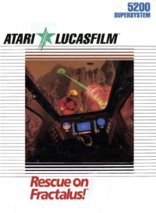 Rescue on Fractalus! (USA) image