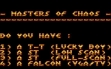 Логотип Roms MASTERS OF CHAOS [ST]