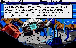 SPACE QUEST III - THE PIRATES OF PESTULON V1.0Q [ST] image