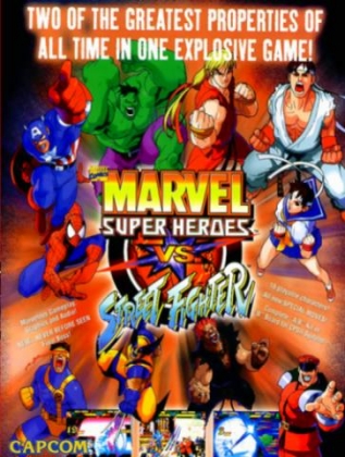MARVEL SUPER HEROES VS. STREET FIGHTER [USA] (CLONE) image