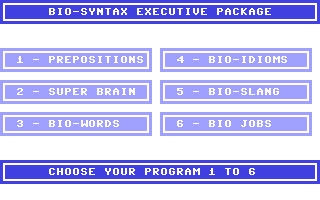 Bio-Syntax Executive Package image