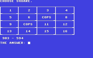 Cops and Robbers - Police Subtraction image