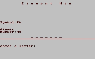 Element Man image