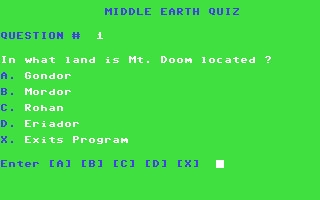 Middle Earth Quiz image