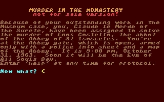 Murder in the Monastery image