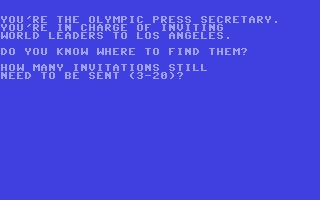 Olympic Press Secretary image