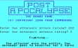 logo Roms Post Apocalypse - The Board Game