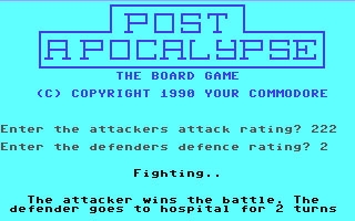 Post Apocalypse - The Board Game image