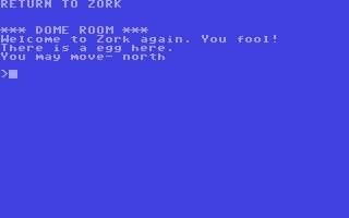 Return to Zork image
