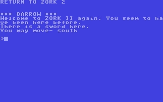 Return to Zork II image