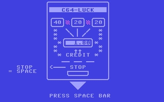 Slot Machine C64-Luck image