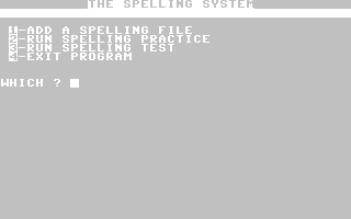 Spelling System Drill image