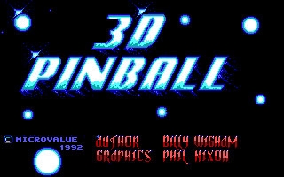 3D Pinball (1992) image