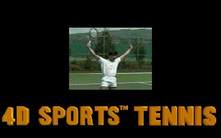 4D Sports Tennis (1990) image