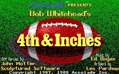 4th & Inches (1988) image