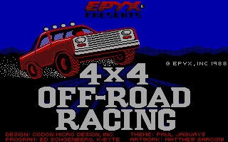 4x4 Off-Road Racing (1988) image