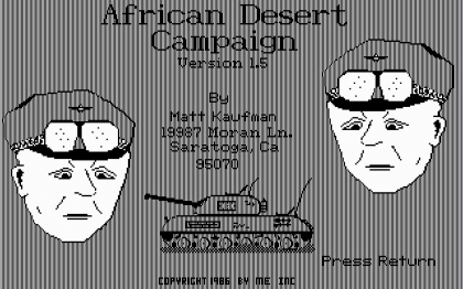 AFRICAN DESERT CAMPAIGN image