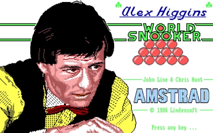 Alex Higgins' World Snooker (1986) image