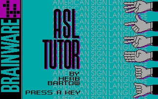 American Sign Language Tutor (1991) image