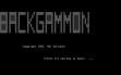 logo Emuladores BACKGAMMON (1982)