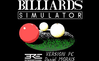 Billiards Simulator (1989) image