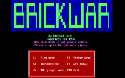 Brickwar (1987) image