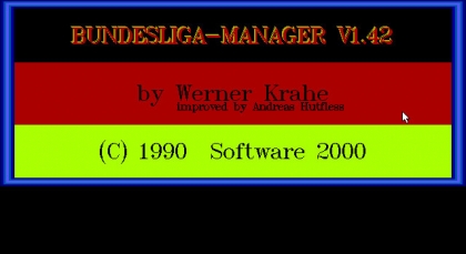 Bundesliga Manager (1990) image