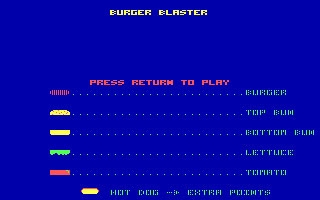 Burger Blaster (1988) image