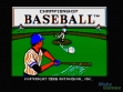 logo Roms Championship Baseball (1986)