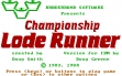 Логотип Roms CHAMPIONSHIP LODE RUNNER