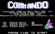 Logo Roms Commando (1986)