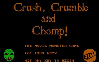 CRUSH, CRUMBLE AND CHOMP! image