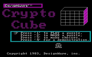 Crypto Cube (1983) image