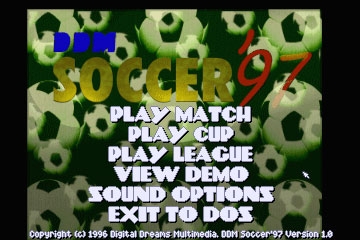 DDM Soccer '96 (1996) image