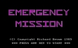 Логотип Emulators Emergency Mission (1986)