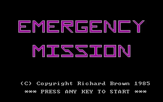 Emergency Mission (1986) image