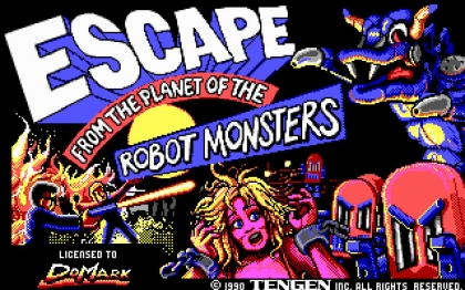 Escape from the Planet of the Robot Monsters (1990) image