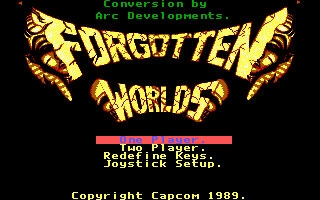 Forgotten Worlds (1991) image