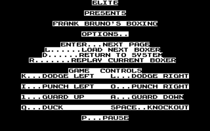 Frank Bruno's Boxing (1988) image