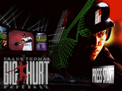 Frank Thomas Big Hurt Baseball (1996) image
