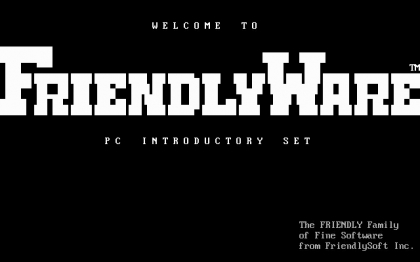 FriendlyWare PC Introductory Set (1983) image