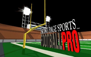Front Page Sports Football Pro (1993) image