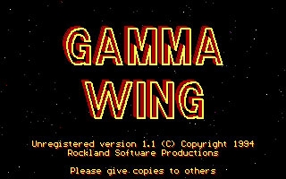 Gamma Wing (1991) image