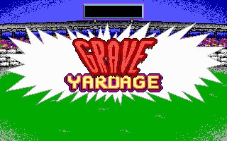 Grave Yardage (1989) image