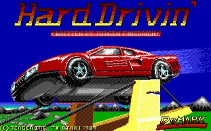 Hard Drivin' (1990) image