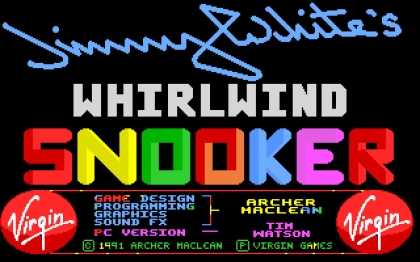 Jimmy White's Whirlwind Snooker (1991) image