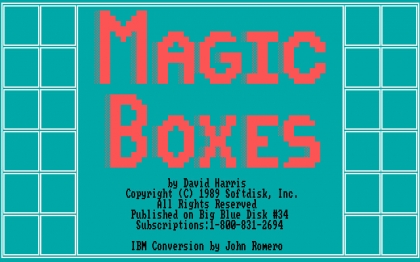 Magic Boxes (1989) image