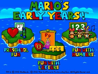 Mario's Early Years Collection (1994) image