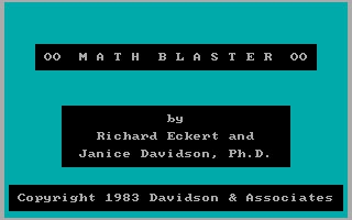 Math Blaster! (1986) image